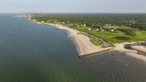 Red River Beach in Massachusetts, United States