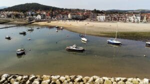 Rhos-on-Sea Beach in Conwy, Wales