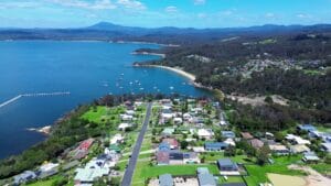 Cattle Bay in Bega Valley Shire Council, New South Wales