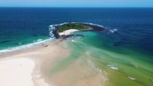 Cunjurong Beach in Shoalhaven City Council, New South Wales