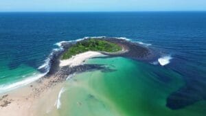 Green Island Beach in Shoalhaven City Council, New South Wales