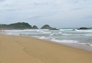 Playa Zipolite in Oaxaca, Mexico