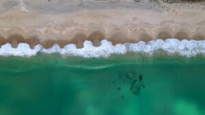 Maslin Beach in Adelaide, South Australia