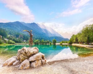 Unnamed Beach in Slovenia