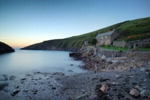 Port Quin Beach in England, United Kingdom