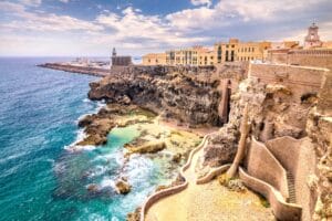 Cala de Trápana in Melilla, Spain