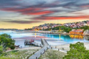 Porto Cervo in Sardinia, Italy