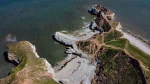 Little Thornwick Bay in England, United Kingdom