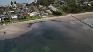 Soldiers Point Beach West in New South Wales, Australia