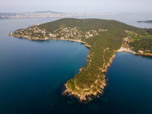 Unnamed Beach in Büyükada Island, Turkey