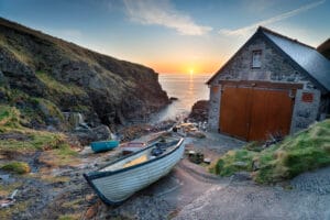 Church Cove in England, United Kingdom