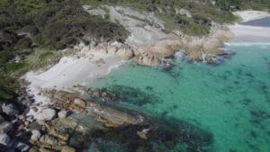 Sloop Lagoon Beach in Tasmania, Australia