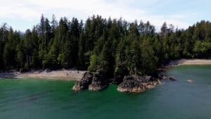 Unnamed Beach in Moresby Island, British Columbia