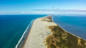 Farewell Spit Beach in New Zealand