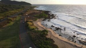 Keawaakio Beach in Oʻahu, Hawaii