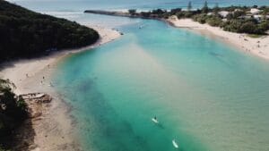 Burleigh Head Beach South in Queensland, Australia