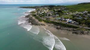 Hendersons Beach in New Zealand