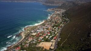 Danger Beach in Western Cape, South Africa