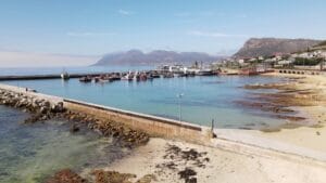 Kalk Bay Beach in Western Cape, South Africa