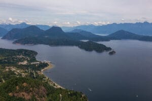 Hopkins Landing Beach in British Columbia, Canada