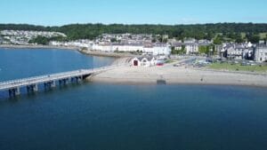 Beaumaris Beach in Wales, United Kingdom